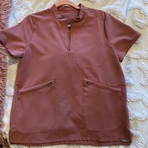 Figs Mauve Nata Top - Small